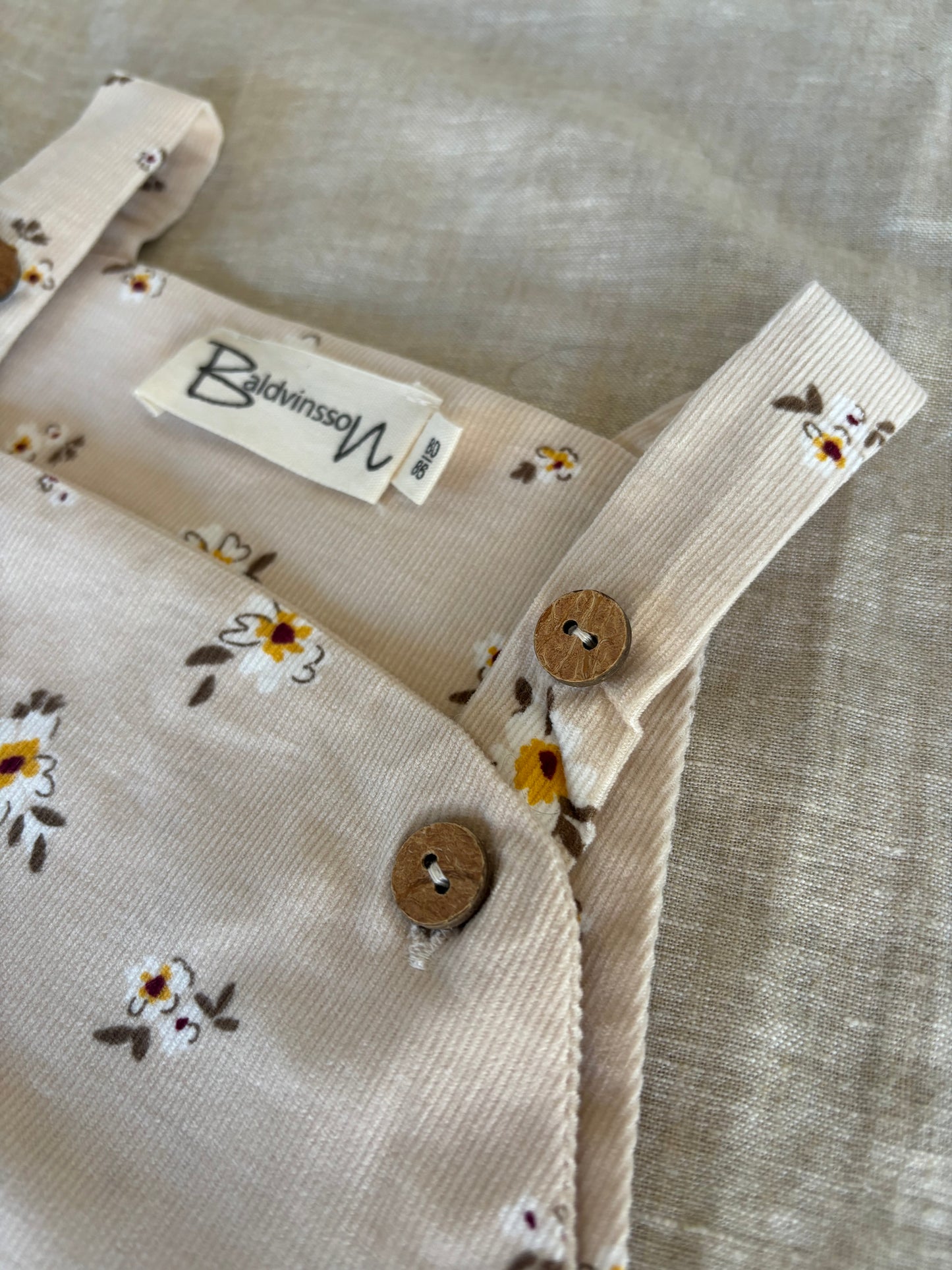 Spencer kjole i babyfløjl