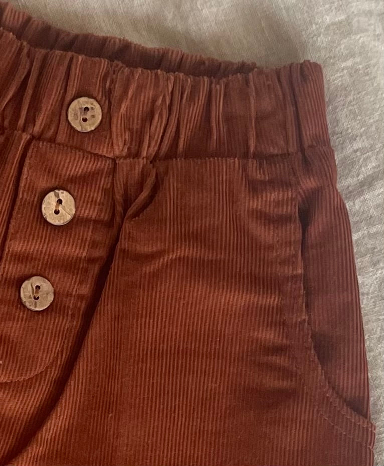 Rødbrune bukser