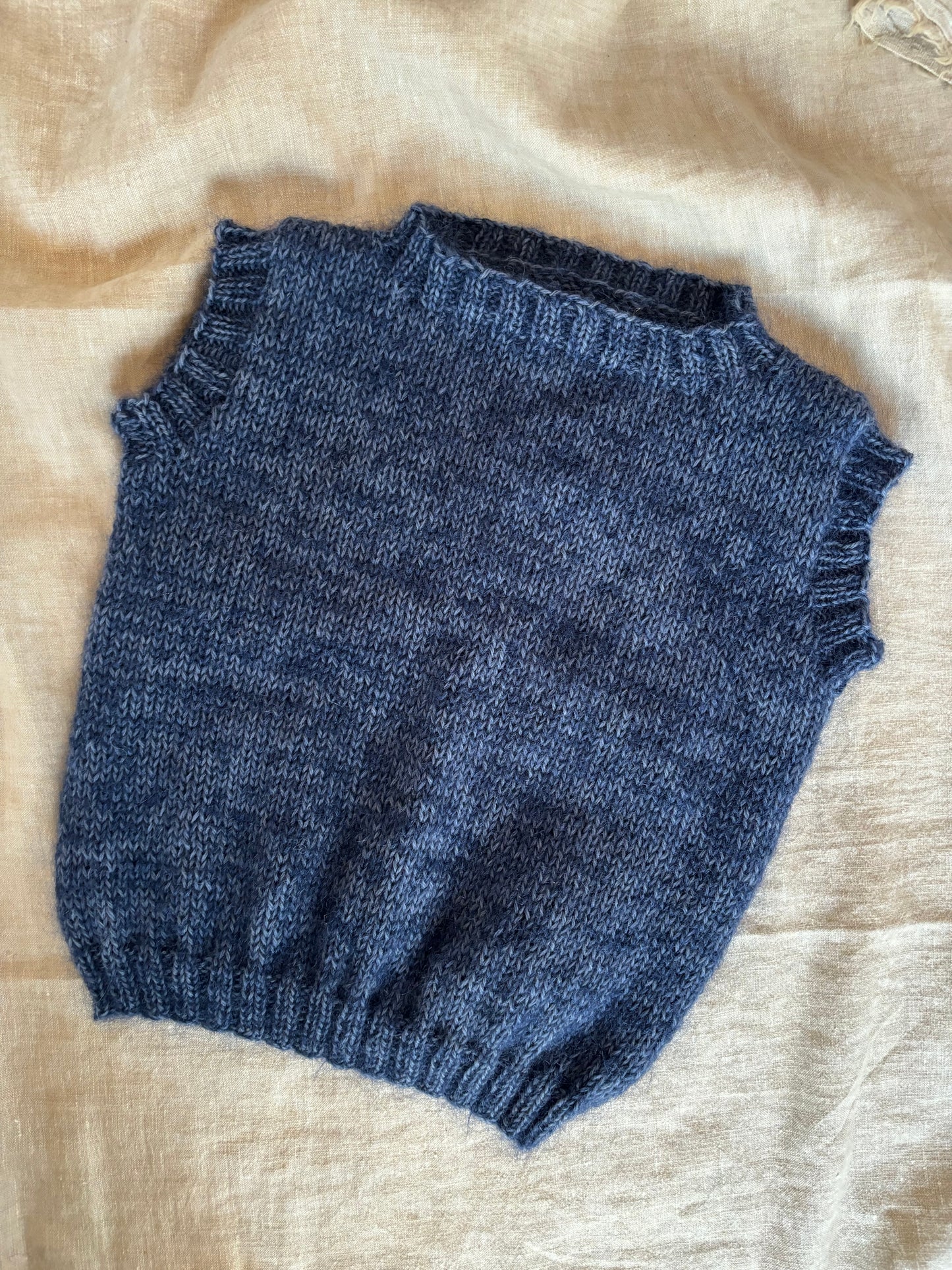 Vest (Strikkeopskrift)